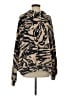 Adika 100% Cotton Animal Print Tan Pullover Sweater Size S - photo 1