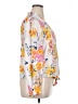 NANETTE Nanette Lepore 100% Polyester Floral Yellow Long Sleeve Blouse Size XL - photo 4