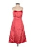 David's Bridal 100% Polyester Red Cocktail Dress Size 2 - photo 1