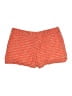 Ann Taylor LOFT Hearts Orange Shorts Size 6 - photo 1