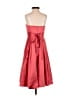 David's Bridal 100% Polyester Red Cocktail Dress Size 2 - photo 2