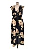Soprano Floral Black Cocktail Dress Size 1X - photo 2
