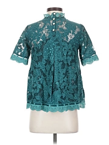 HD in Paris Short Sleeve Blouse (view 2)