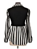 Shein Black Long Sleeve Blouse Size 10 - photo 2