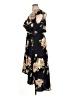 Soprano Floral Black Cocktail Dress Size 1X - photo 5