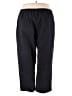 Woman Within Solid Black Active Pants Size 32WP - photo 2