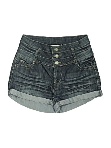 1st Kiss Denim Shorts (view 1)