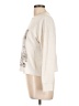 Woodstock Print Ivory Pullover Sweater Size L - photo 5