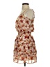 Xhilaration 100% Polyester Floral Orange Casual Dress Size XS - photo 5