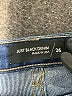 Just Black Color Block Blue Jeans Size 26 waist - photo 4