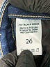 Just Black Color Block Blue Jeans Size 26 waist - photo 5