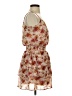 Xhilaration 100% Polyester Floral Orange Casual Dress Size XS - photo 4