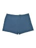 Assorted Brands 100% Cotton Solid Blue Athletic Shorts Size L - photo 1