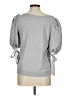 Hinge Gray 3/4 Sleeve Top Size M - photo 2
