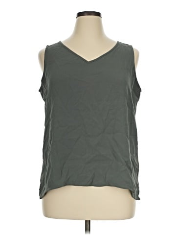 Eileen Fisher Sleeveless Silk Top (view 1)