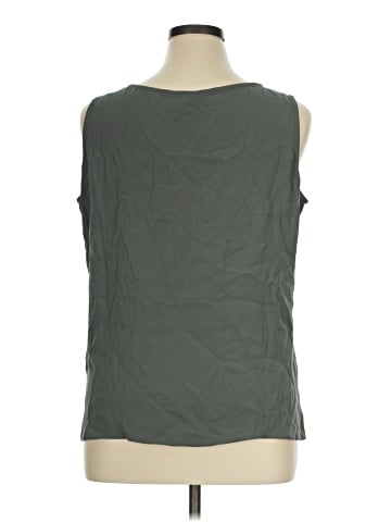 Eileen Fisher Sleeveless Silk Top (view 2)