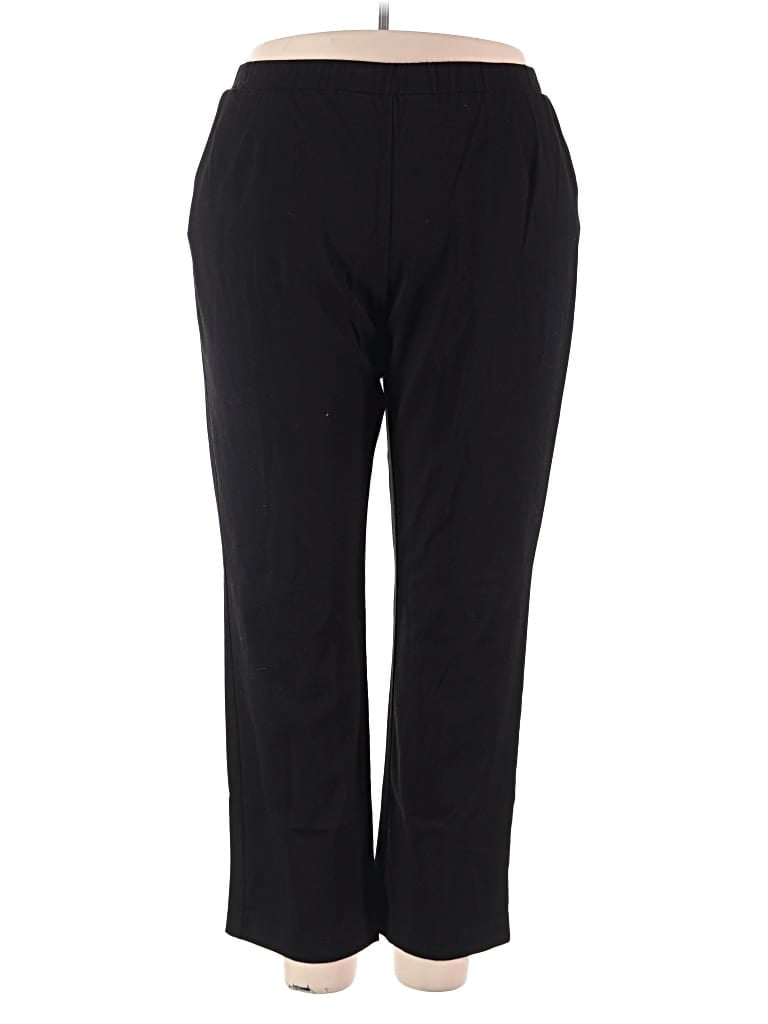 Pre-owned Allison Daley Casual Pants In Black