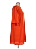 Mossimo 100% Polyester Orange Casual Dress Size L - photo 4