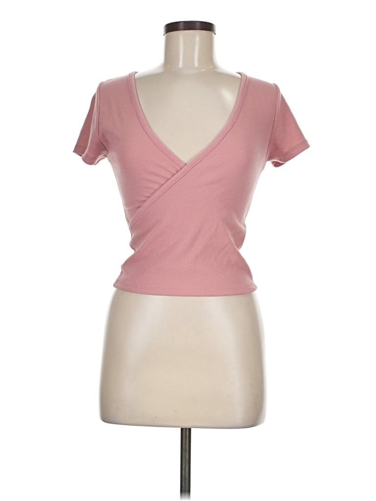 Pre-owned Cotton On Short Sleeve T-shirt In Pink
