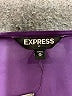 Express Outlet Purple Short Sleeve Blouse Size M - photo 7