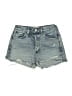 AGOLDE 100% Cotton Blue Denim Shorts Size 27 waist - photo 1