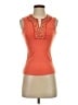 Cache Orange Sleeveless Blouse Size XS - photo 1