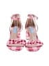 Draper James Checkered-gingham Pink Sandals Size 7 - photo 2