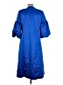 ASHRO 100% Polyester Blue Casual Dress Size 10 - photo 2