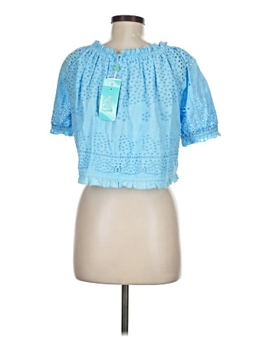 Melissa Odabash Short Sleeve Blouse (view 2)