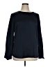 Banana Republic 100% Polyester Black Long Sleeve Blouse Size XL - photo 1