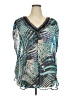 NY Collection Teal 3/4 Sleeve Blouse Size 2X - photo 1