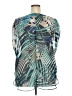 NY Collection Teal 3/4 Sleeve Blouse Size 2X - photo 2