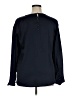 Banana Republic 100% Polyester Black Long Sleeve Blouse Size XL - photo 2