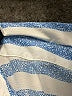 Unbranded Stripes Blue Short Sleeve Blouse Size M - photo 7