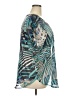 NY Collection Teal 3/4 Sleeve Blouse Size 2X - photo 4