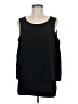 DG^2 by Diane Gilman 100% Polyester Black Sleeveless Top Size L - photo 1