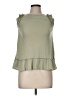 Assorted Brands 100% Polyester Green Sleeveless Top Size 6 - photo 1