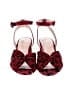CAbi Animal Print Red Sandals Size 9 - photo 2