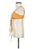 Tiger Mist 100% Polyester Yellow Sleeveless Top Size XS - photo 5