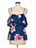 Banana Republic 100% Polyester Blue Tank Top Size M - photo 2