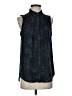 Treasure & Bond 100% Polyester Black Sleeveless Blouse Size S - photo 1