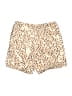 Shein Polka Dots Gold Shorts Size 4 - photo 2