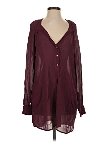 BCBGMAXAZRIA Long Sleeve Blouse (view 1)