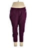 Gap Solid Purple Active Pants Size XXL - photo 1