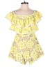 Alexis 100% Polyester Yellow Romper Size L - photo 1