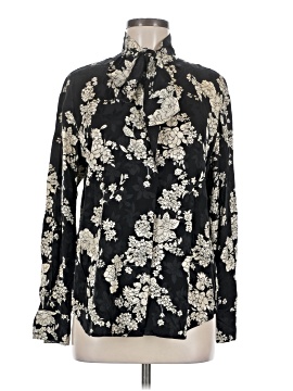 Rebecca Taylor Long Sleeve Silk Top