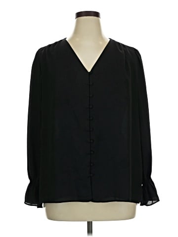 Alfani Long Sleeve Blouse (view 1)