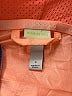 Adidas Neo Label 100% Polyester Color Block Orange Raincoat Size S - photo 6
