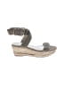Stuart Weitzman Silver Wedges Size 6 - photo 1