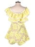 Alexis 100% Polyester Yellow Romper Size L - photo 2